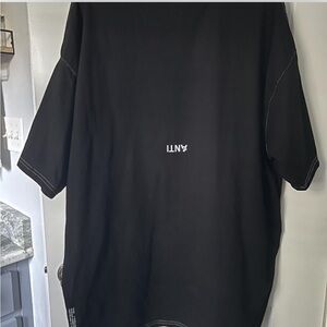 The Anti-Order Black Tee Size L